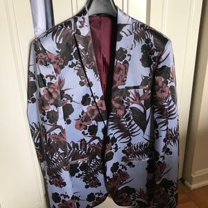 ASOS Super Skinny Blazer - Floral Print (40R)